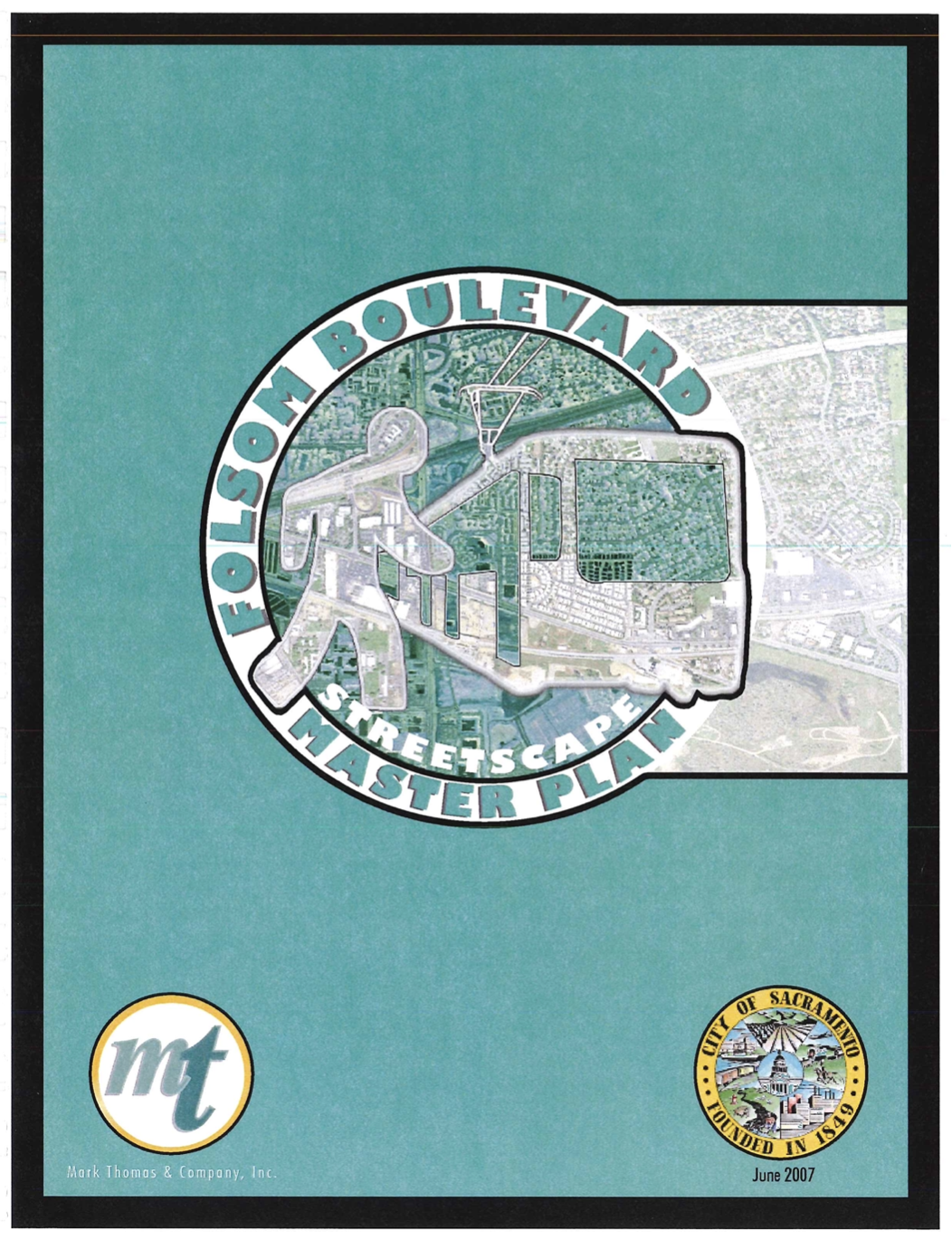 Cover of Folsom Blvd Streetscape Master Plan